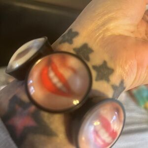 Unique Lip Print Bracelet